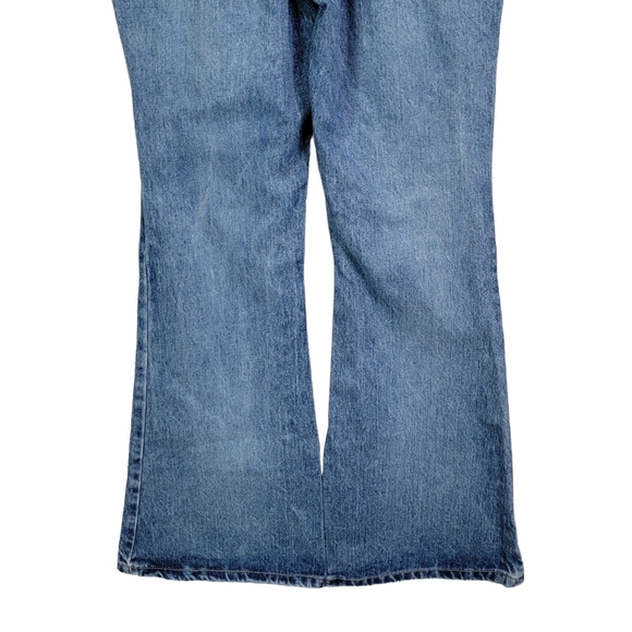 Route 66 Vintage Y2K Low Waisted Button Fly Flaired Led Bell Bottom Jean 5/6 - Picture 7 of 15